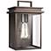 Generation Lighting Chappman 10" Antique Bronze Outdoor Wall Light