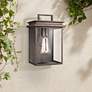 Generation Lighting Chappman 10" Antique Bronze Outdoor Wall Light