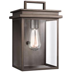 Generation Lighting Chappman 12" Antique Bronze Outdoor Wall Light