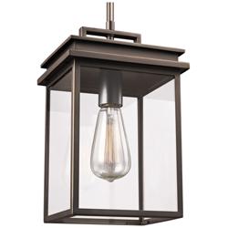 Generation Lighting Chappman 13" Antique Bronze Outdoor Hanging Light