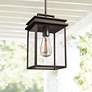 1_Generation Lighting Chappman 13" Antique Bronze Outdoor Hanging Light