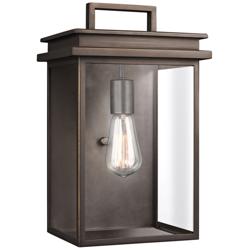 Generation Lighting Chappman 14 3/4" Antique Bronze Outdoor Wall Light