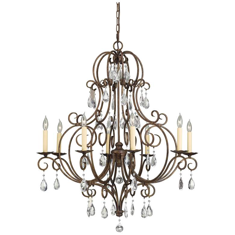 Image 1 Generation Lighting Chateau B10 32" Mocha Bronze Pendant