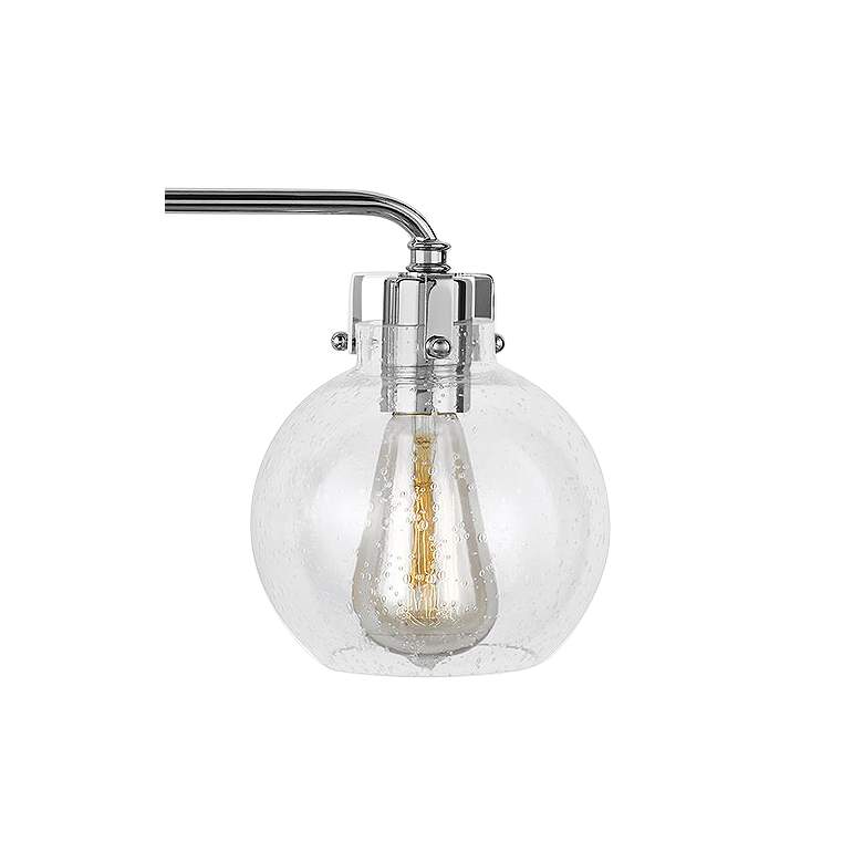 Image 3 Generation Lighting Clara 24" Wide Chrome 3-Light Bath Light more views