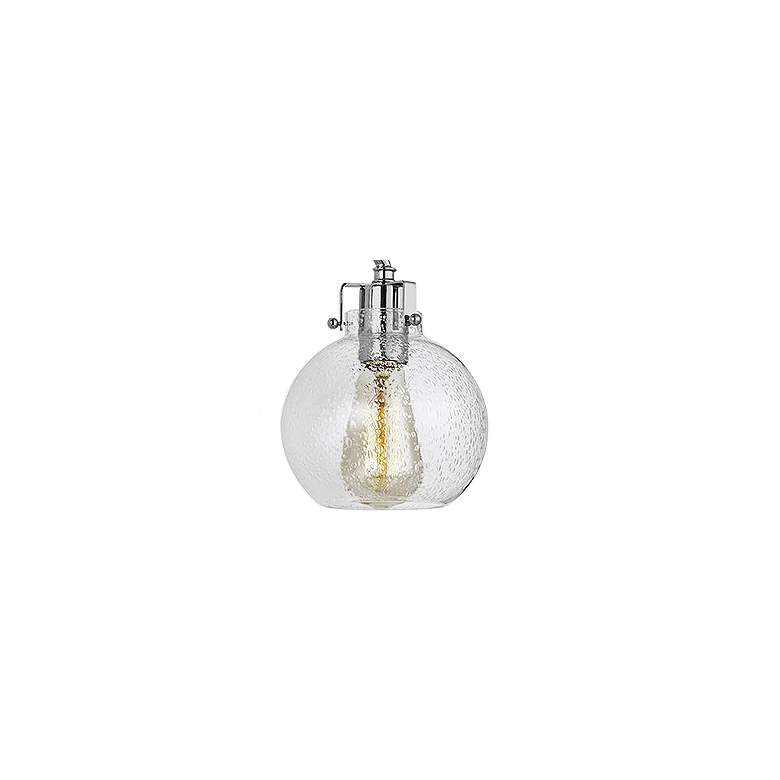 Image 3 Generation Lighting Clara 40 inch Wide Chrome 5-Light Bath Light more views