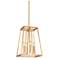 Generation Lighting Conant 13" Satin Brass 4-Light Pendant
