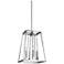 Generation Lighting Conant 13" Wide Chrome Small 4-Light Pendant