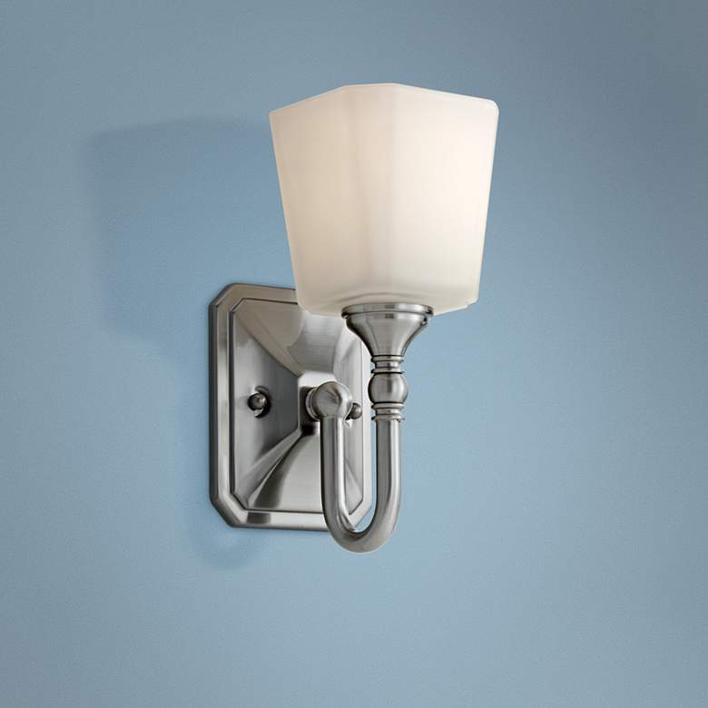 Image 1 Generation Lighting Concord 10 1/4" High Steel Wall Sconce
