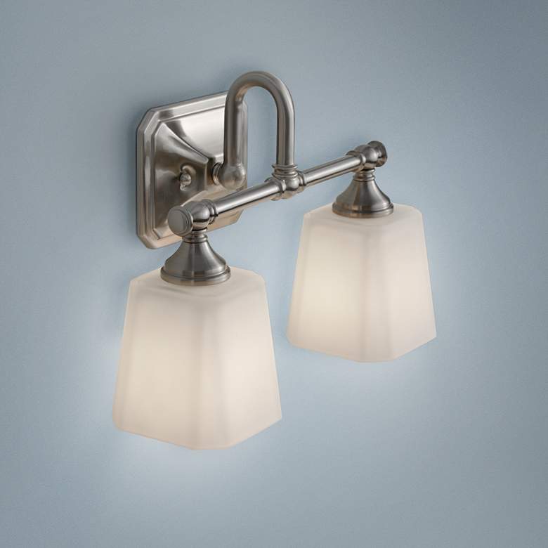 Image 1 Generation Lighting Concord 2-Light 14 inchW Steel Wall Sconce