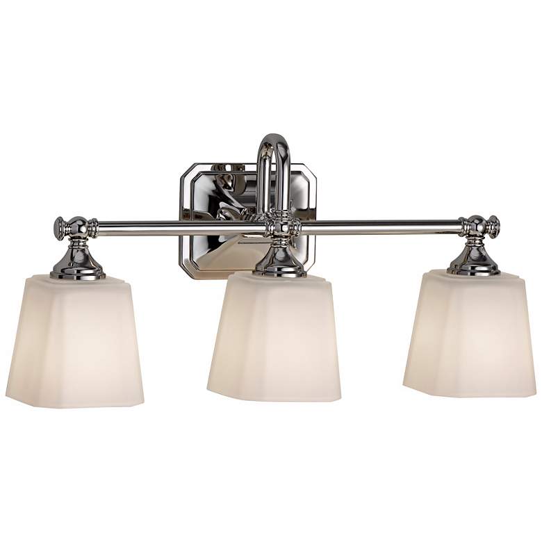 Image 1 Generation Lighting Concord 3-Light 21"W Nickel Bath Light