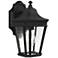 Generation Lighting Cotswold Lane 11 1/2" Black Outdoor Wall Light