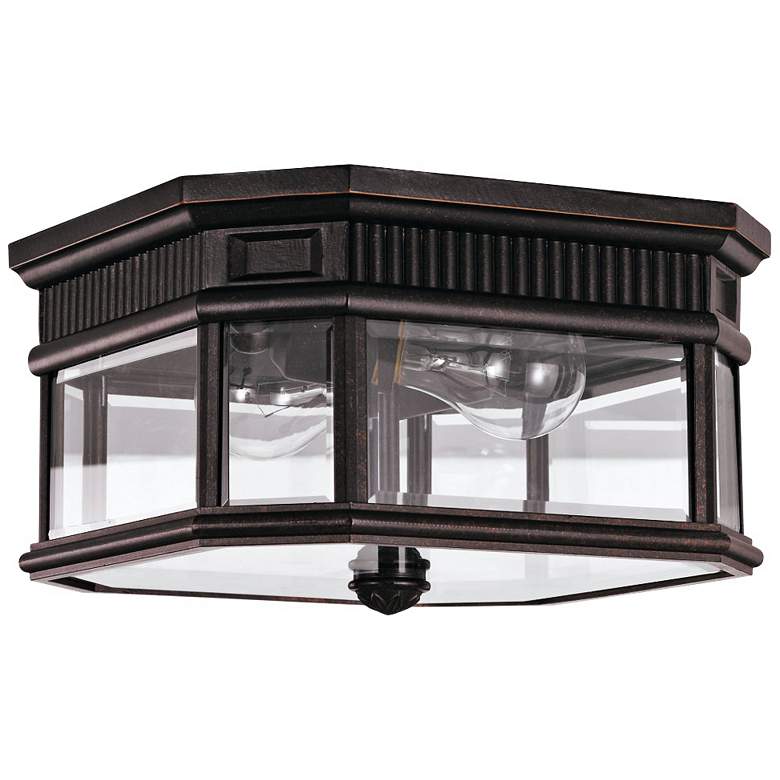 Image 1 Generation Lighting Cotswold Lane 11 1/2" Grecian Bronze Ceiling Light