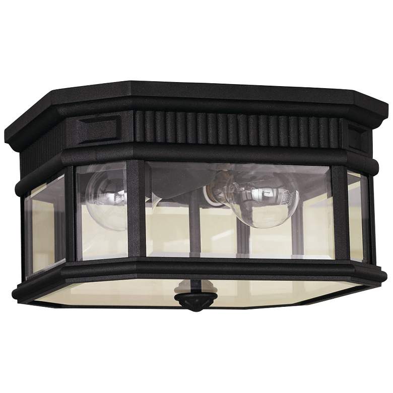 Image 2 Generation Lighting Cotswold Lane 11 1/2" Wide Black Ceiling Light