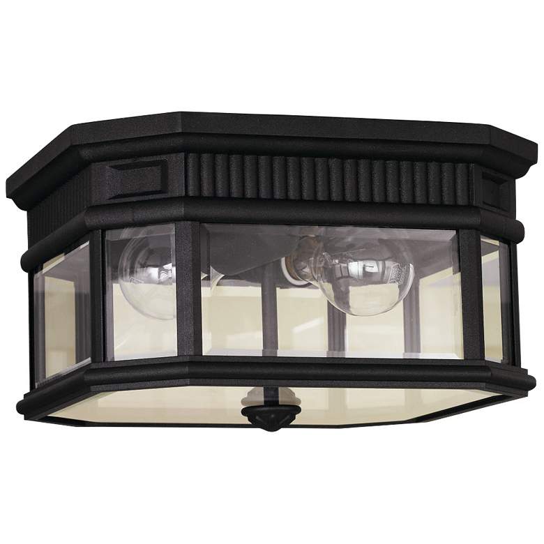 Image 2 Generation Lighting Cotswold Lane 11 1/2 inch Wide Black Ceiling Light