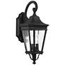1_Generation Lighting Cotswold Lane 20 1/2" Black Outdoor Wall Light