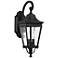 Generation Lighting Cotswold Lane 20 1/2" Black Outdoor Wall Light