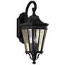 2_Generation Lighting Cotswold Lane 20 1/2" Black Outdoor Wall Light
