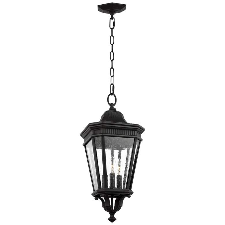 Image 2 Generation Lighting Cotswold Lane 21 1/2" Black Outdoor Hanging Light