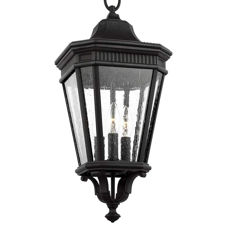 Image 3 Generation Lighting Cotswold Lane 21 1/2" Black Outdoor Hanging Light more views