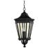 Generation Lighting Cotswold Lane 26 1/2" Black Outdoor Hanging Light