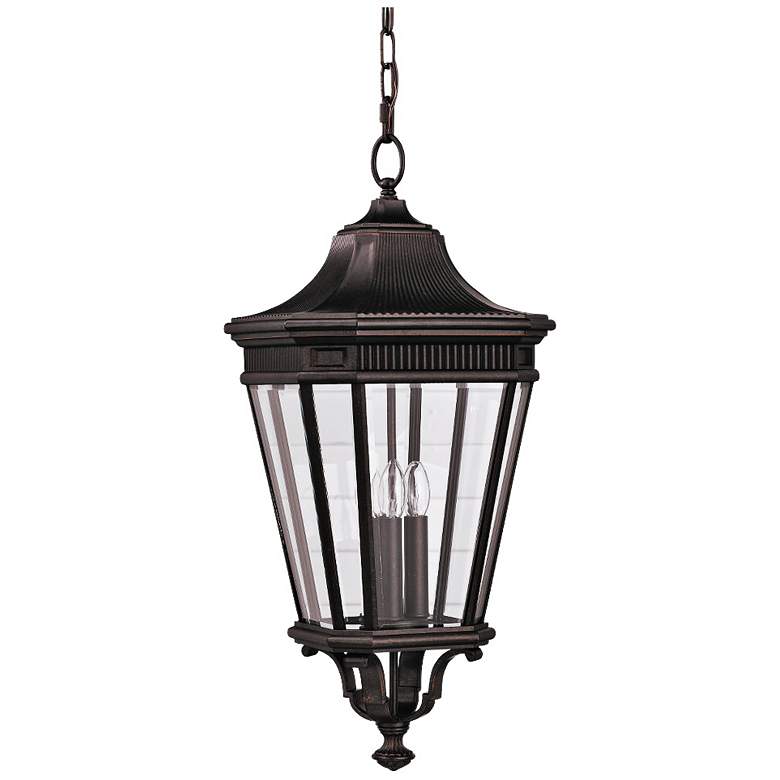 Image 1 Generation Lighting Cotswold Lane 26 1/2" Bronze Hanging Light