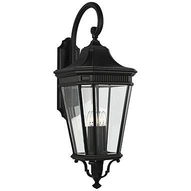 Generation Lighting Cotswold Lane 36 1/4" Black Outdoor Wall Light