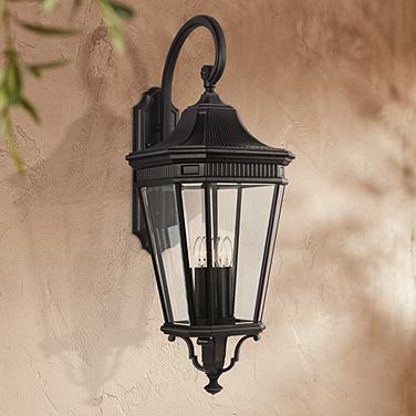 Generation Lighting Cotswold Lane 36 1/4" Black Outdoor Wall Light