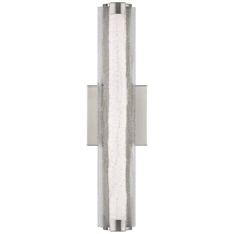 Image 1 Generation Lighting Cutler 18" Satin Nickel LED Wall Light Sconce