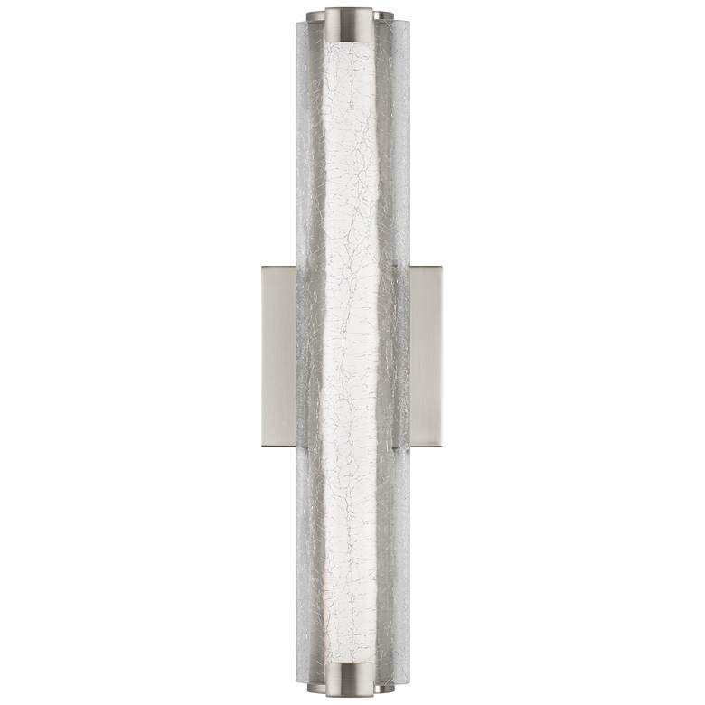 Image 3 Generation Lighting Cutler 18" Satin Nickel LED Wall Light Sconce more views