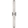 Generation Lighting Cutler 36" Satin Nickel and Glass LED Bath Light