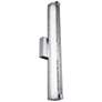 2_Generation Lighting Cutler 5" High Chrome LED Wall Sconce