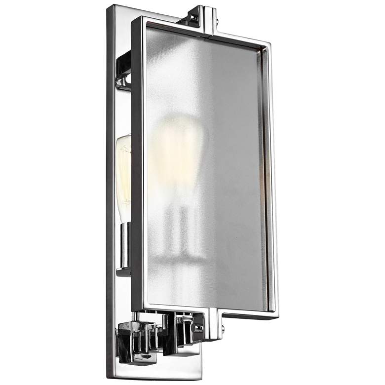 Image 1 Generation Lighting Dailey 18" High Chrome Wall Sconce