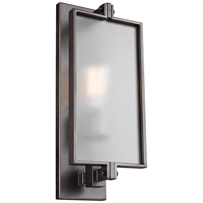 Image 1 Generation Lighting Dailey 18"H Antique Bronze Wall Sconce