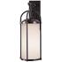 Generation Lighting Dakota 24 3/4" Espresso Opal Glass Outdoor Light
