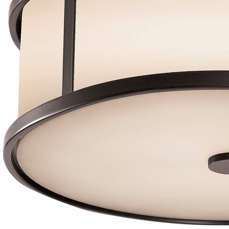 Image 3 Generation Lighting Dakota Espresso 14" Wide Ceiling Light more views