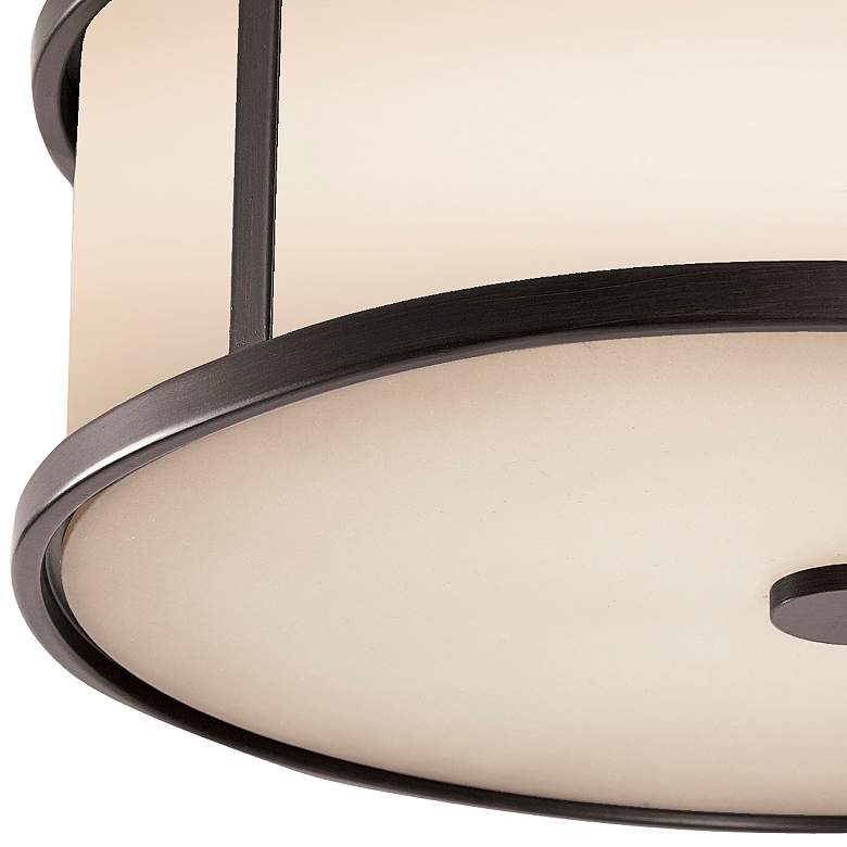 Image 3 Generation Lighting Dakota Espresso 14 inch Wide Ceiling Light more views