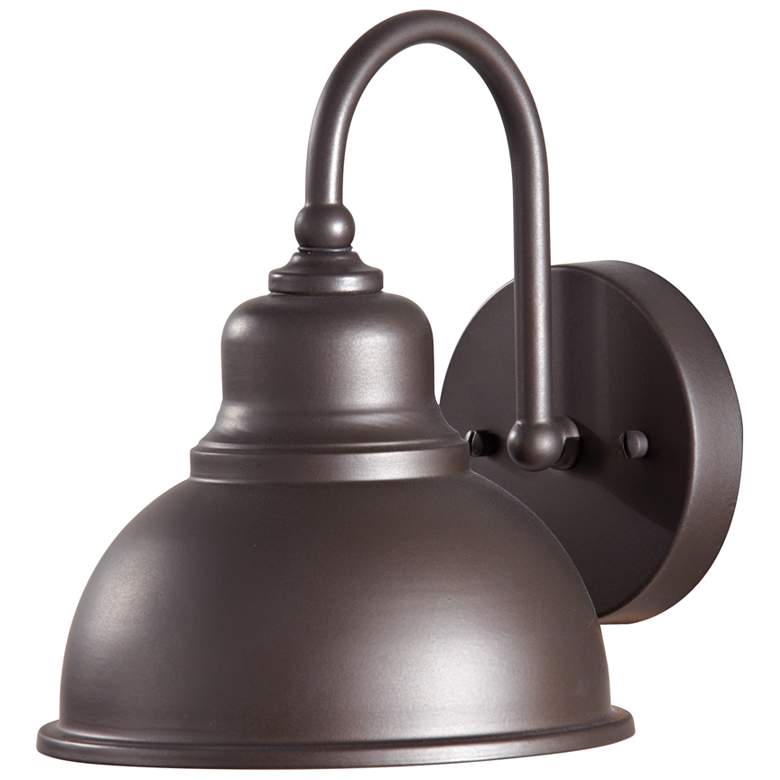 Image 1 Generation Lighting Darby 7 1/2" Wide Oil Rubbed Bronze Outdoor Light