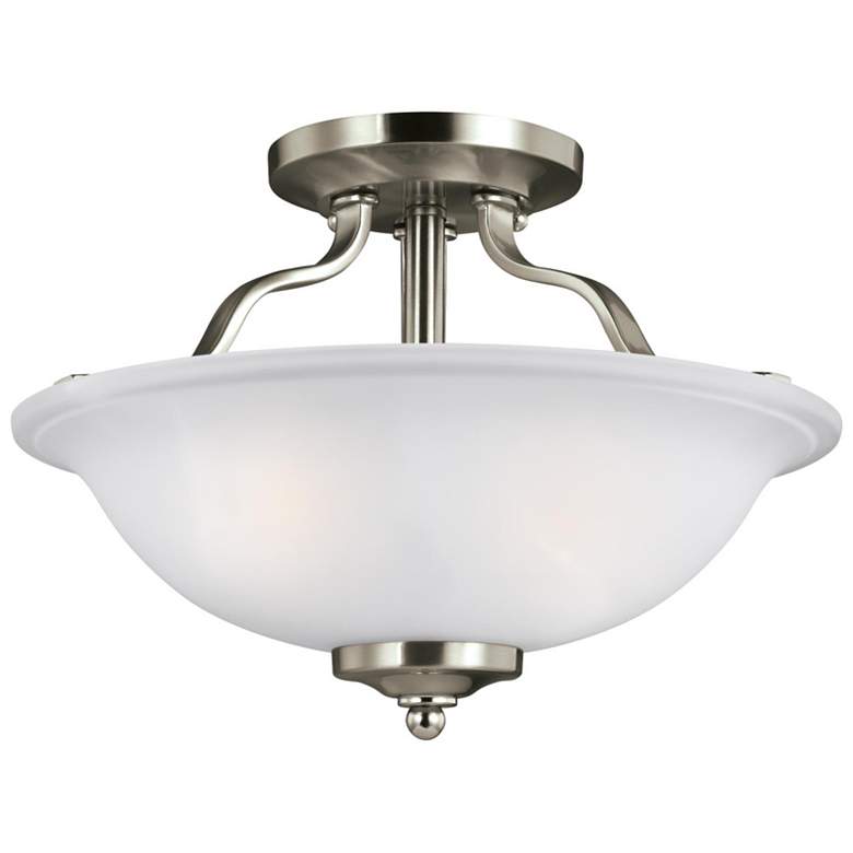 Image 1 Generation Lighting Emmons Brushed Nicke