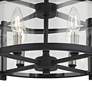 3_Generation Lighting Ethan 16 1/2" Iron and Glass Round Ceiling Light more views