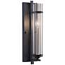 3_Generation Lighting Ethan 17" Forged Iron Brushed Steel Wall Sconce
