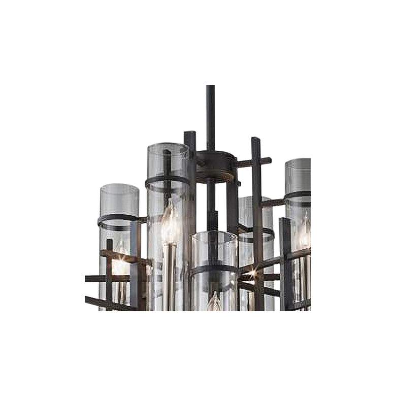 Image 3 Generation Lighting Ethan 30" Forged Iron 2-Tier 12-Light Chandelier more views
