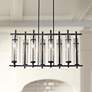 1_Generation Lighting Ethan 37 1/2" Forged Iron Island Light Chandelier