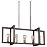 2_Generation Lighting Finnegan 40" Bronze Linear Island Light Chandelier
