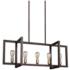 Generation Lighting Finnegan 40" Bronze Linear Island Light Chandelier