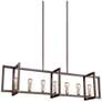 2_Generation Lighting Finnegan 60" Bronze Linear Island Chandelier