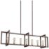 Generation Lighting Finnegan 60" Bronze Linear Island Chandelier