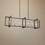 1_Generation Lighting Finnegan 60" Bronze Linear Island Chandelier