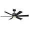 Generation Lighting Flera Smart 52 LED Array Black Fan