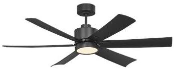 Image 3 Generation Lighting  Flera Smart 52 LED  Array    Black  Fan more views