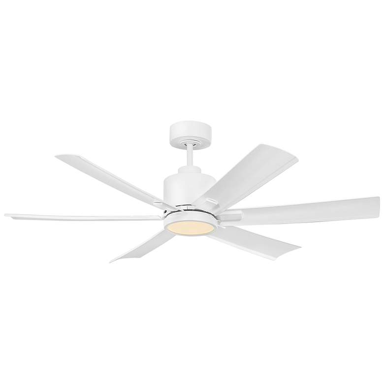 Image 2 Generation Lighting Flera Smart 52 LED Array White Fan more views